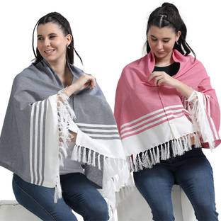 Kowsi Mother's Breast Feeding & Nursing shawl (pack of 2) Feeding Cloak