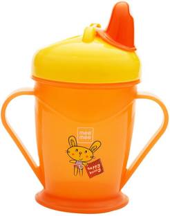 MeeMee Baby Sipper cup BPA free non spill twin handle for baby/Toddlers/Kids,180 ML  - Plastic