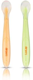 YASH Soft tip Silicon Spoons for Baby Feeding ,First Stage Spoons for child  - SILICON
