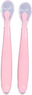 1st Step Feeding Spoon with ultra supple 100% Silicone Tip  - Polypropylene, Silicone