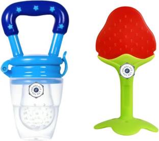 YOS TRENDZ blue fruit feeder,teether  - Silicone