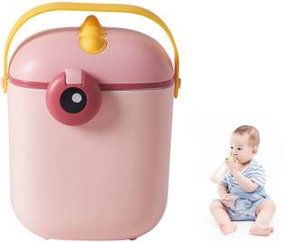 PROBEROS 550ML Baby Formula Dispenser with Scoop and Leveller, Foodgrade PP Double Layer  - PP material