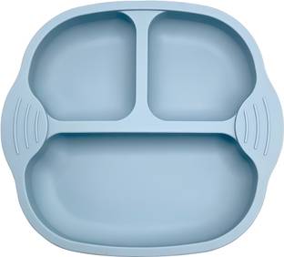 YOMITH Silicone Baby Plate, Divided Super Suction Dish for Toddler Infant Kids  - Food-Grade Silicone