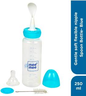 MeeMee Baby bottle gentle soft flexible nipple BPA free food grade polypropylene bottle  - Silicone