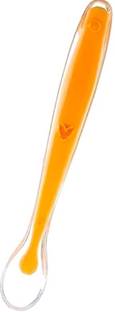 Vadhavan Baby Feeding Spoon Ultra Supple 100% Silicone Tip, BPA Free  - Silicone