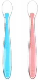 Roforuf Baby Feeding Spoon for 6 + Months baby Soft & Safe Spoon  - Silicone