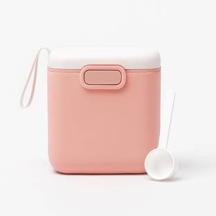 GUCHIGU Baby Milk Powder Dispenser with Scoop,BPA-Free Double Layer Formula&Snack Box  - plastic