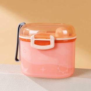 Saraswati kart Baby Formula Dispenser, Milk Powder Dispenser Container with Carry Handle  - PP