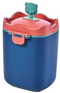 TONY STARK Baby Travel Formula Dispenser with Handle & Scoop, Milk Powder Storage Box  - Plastic