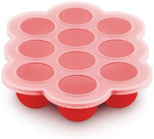 GOLDFINCH Baby Food Storage Containers Weaning Moulds Jars Freezer Trays with Lid (1Piece)  - Silicone