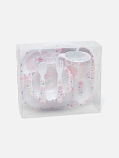 JUNIORS by Babyshop Printed 5-Piece Dinner Set  - Poly Propylene