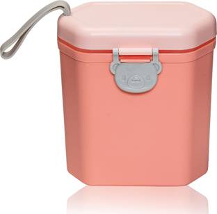 Adore Milk Powder Container With Spoon - BPA Free- Spill Proof -Silicone Handle- 900ml  - PP