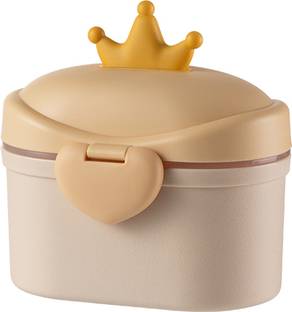 Adore baby The Empire Jr Milk Powder Container W Scoop-BPA Free-Spill Proof -Leveler-225g  - PP