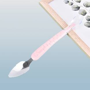 Vadhavan Presents Baby Fruit Spoon 2 in 1 Double Head Puree Spoon  - Plastic