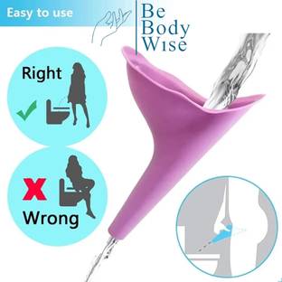 Be Bodywise AntiLeakFemalePeeToolSilicone Reusable Female Urination Device