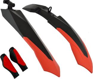 impetus Cycle Mudguard Bicycle Grip Handle 26 27 29 Inch Bicycles for MTB Bikes Clip-on Front & Rear Fender