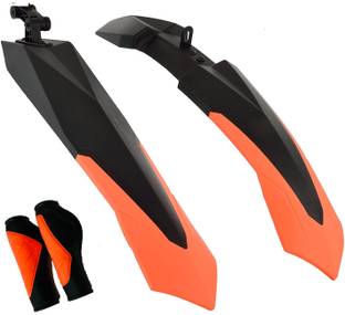 impetus Cycle Mudguard Bicycle Grip Handle 26 27 29 Inch Bicycles for MTB Bikes Clip-on Front & Rear Fender