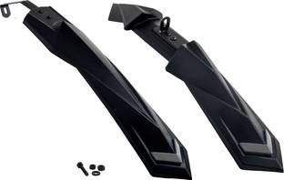Dark Horse Bicycle MX2 Mudguard Fits 24",26", In Built Carrier Cycles, NEW Metal Clip Model Clip-on Front & Rear Fender