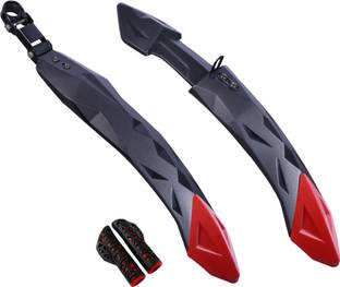 impetus Cycle Mudguard Bicycle Grip Handle 24-26 Inch Bicycles for MTB City Bikes Clip-on Front & Rear Fender
