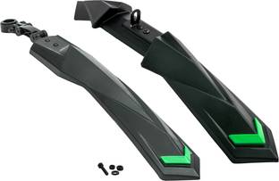 Dark Horse Bicycle MX2 Mudguard Fits 24", 26", V- Brake, MTB & ATB Cycles, NEW Clamp Model Clip-on Front & Rear Fender