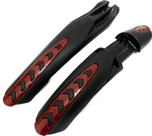 Excel Arrow Bicycle Mudguard plastic fender Full Length Front & Rear Fender