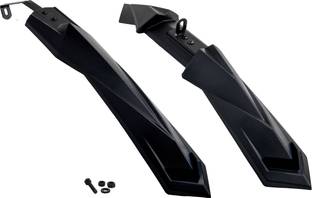 Dark Horse Bicycle MX2 Mudguard Fits 24",26", In Built Carrier Cycles, NEW Metal Clip Model Clip-on Front & Rear Fender