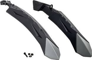 Dark Horse Bicycle DIAMOND Mudguard Fits 24", 26", V- Brake, MTB & ATB Cycles, NEW MODEL Clip-on Front & Rear Fender