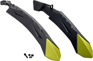 Dark Horse Bicycle DIAMOND Mudguard Fits 24", 26", V- Brake, MTB & ATB Cycles, CLAMP MODEL Clip-on Front & Rear Fender