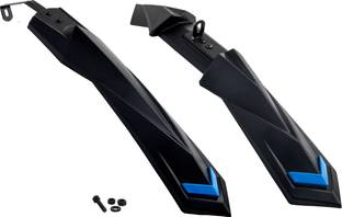 Dark Horse Bicycle MX2 Mudguard Fits 24",26", In Built Carrier Cycles, NEW Metal Clip Model Clip-on Front & Rear Fender