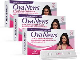 Ova News Detection Kit from Prega News Identifies Fertile Days Ovulation Kit