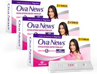 Ova News Detection Kit from Prega News Identifies Fertile Days Ovulation Kit
