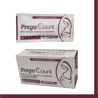 MICROSIDD Prega Count Instant LH Ovulation Kit Ovulation Kit