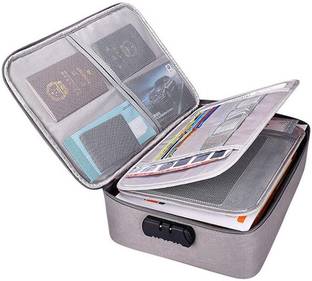 Coozico Large Document Organizer Bag,Water-Resistant Travel Storage Bag