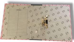 Shivom cardboard Office Lever Arch Box Files SO55 Best for A4, Legal, Letter Size, Office document & Certificates