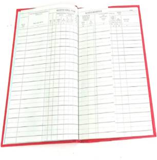 90 Degree Muster Roll Cum Wages Register Book Workers Payroll Attendance Book Workers Attendance Muster Card
