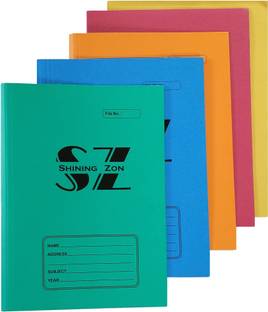 SHINING ZON Paper Office Reports File Folder For Document Certificates