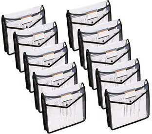 Goodwill Tech PP Plastic Clear Transparent Button Bag