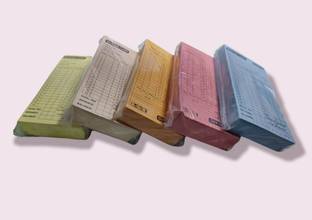 NSSP Paper Attendance Card for Daily Payroll