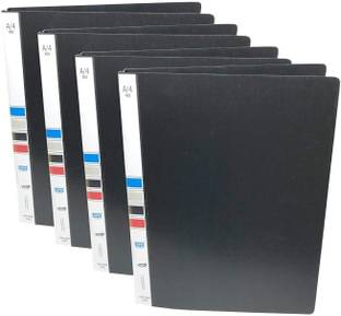 Shivom Polypropylene 2D Ring Binder File a4 size for Documents,Projects & Certificates, 2D A4 Size Tough & Durable A4 Size Ring Binder Box Board File