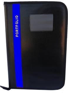Kopila PU 20 Heavy Leaf's Blue office/document holder/certificate/report file folder Set of 1 A4 & FS Size