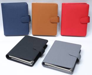 PLANFIX PLANFIX PREMIUM PU A6 FOLDER CALCULATOR WITH SPIRAL NOTE BOOK