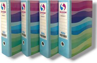 Shivom Cardboard Lamination Office Lever Arch Box Files 2020 Best for A4, Legal, Letter Size, Office document & Certificates