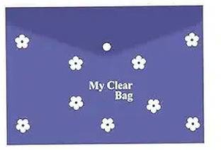 jewett Fine Imported Quality, A4 Document File Bag, Transparent Envelope File Folder