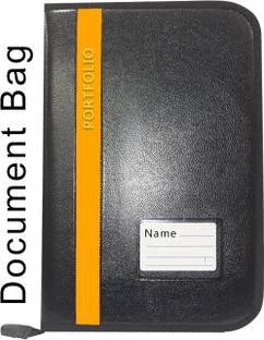 Parthav PU Leather Office Document,Certificate File Folder With 20 Leefs for A4/FS Document