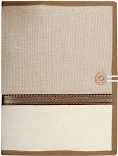 CAMPIO Fabric and Jute File Folder