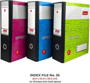 NEELGAGAN Index File No. 35 Printed (Lever Arch – Box File) (26.5cm x 8.0cm x 34.0cm) Index File