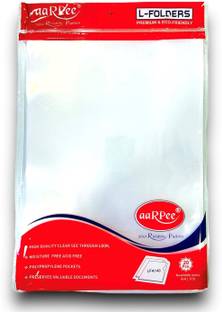 SHINING ZON L Folder Clear L Type Folder For Documents Certificates
