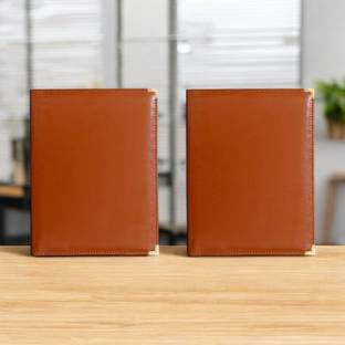 CAMPIO PU Leather Menu Folder for Hotel and Restaurant A4 (Pack of 2)