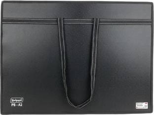 NEELGAGAN Portfolio Handle Bag A2 Size Document Bag Handbag Briefcase for Carrying Paper Files