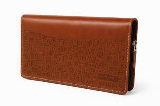 kittu Pack of 1 PU Leather (set of 1 only) cheque book holder